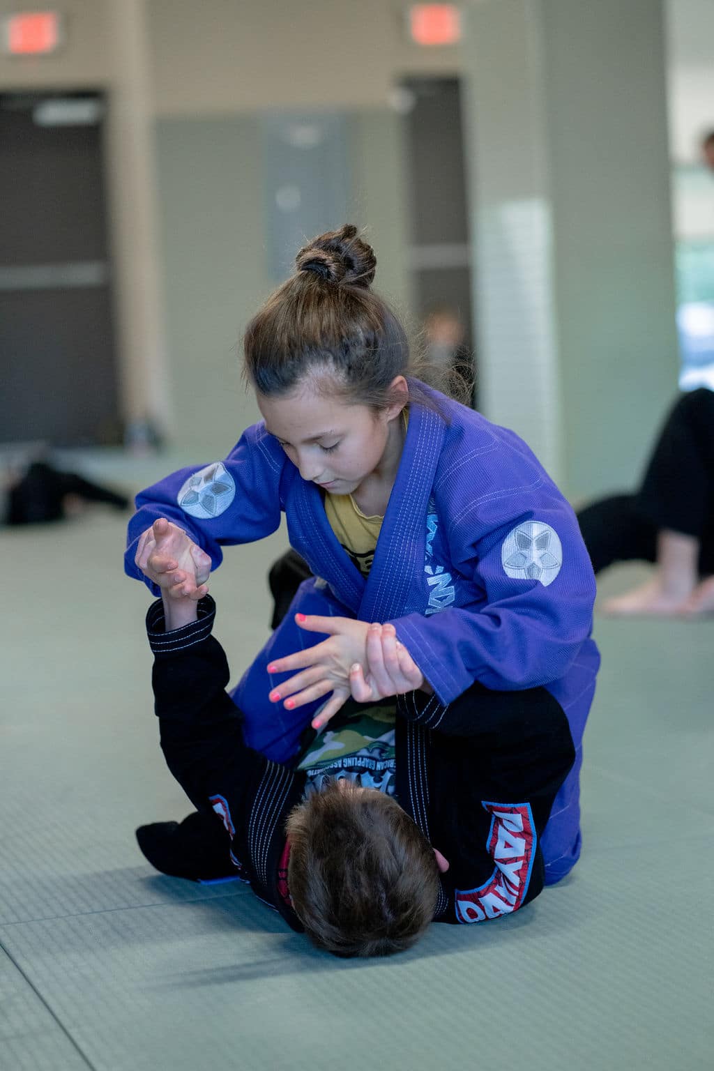 The Jiu Jitsu Institute students sparring